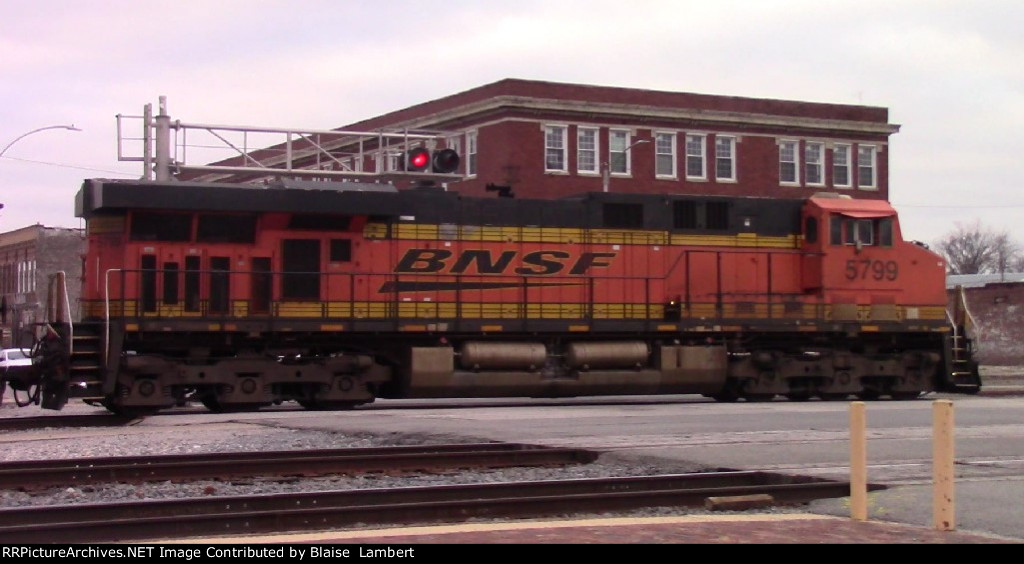 BNSF coal train DPU